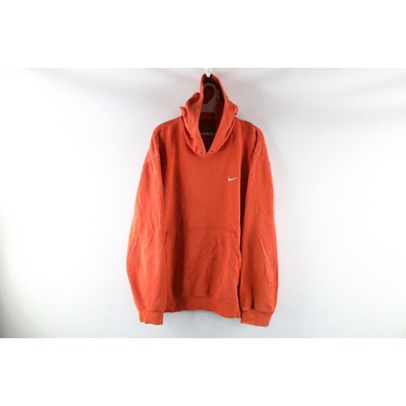 Vintage Nike Mens Distressed Travis Scott Mini Swoosh Hoodie